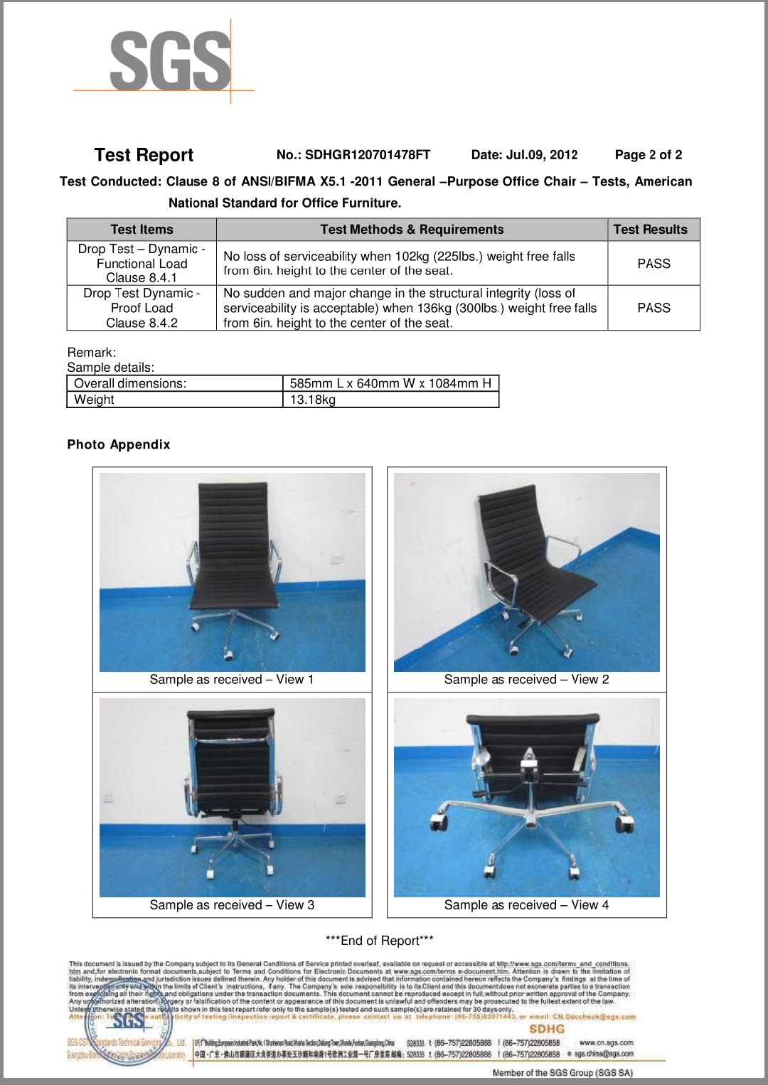 SGS Certification Calla Chair，Lotus Chair，Aluminium Alloy Chair